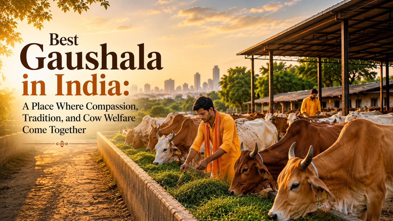 Best Gaushala in India: A Place Where Compassion, Tradition, and Cow Welfare Come Together