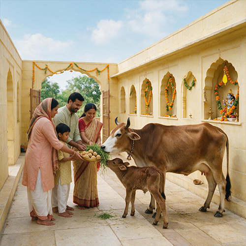Gowerdhan Goushala Gallery Aug 4