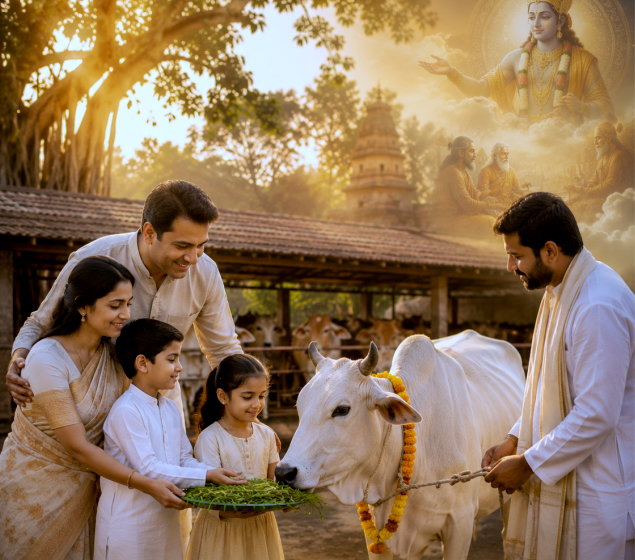 Vedic Cow Puja