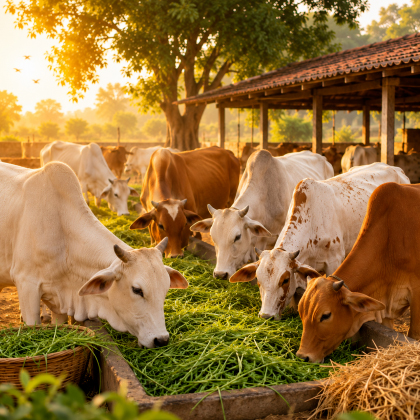 Feed Cows Fodder